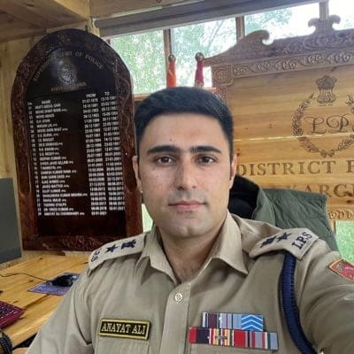 Anayat Ali Choudhary IPS Biography