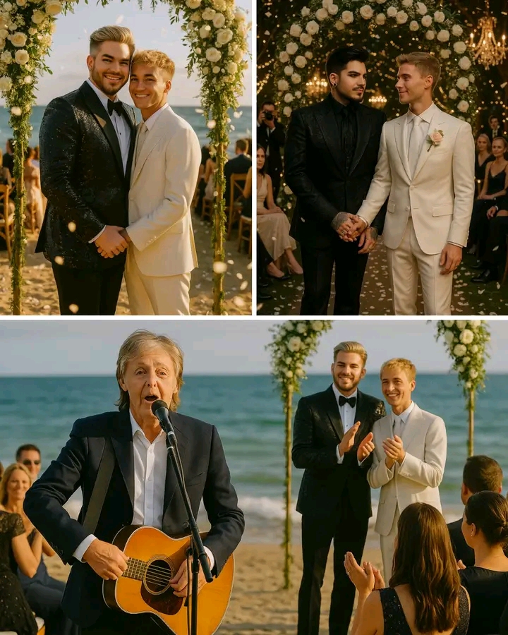Adam Lambert and Oliver Gliese Just Sent Shockwaves Through the Music World with a Surprise Wedding That Was Intimate Yet Legendary