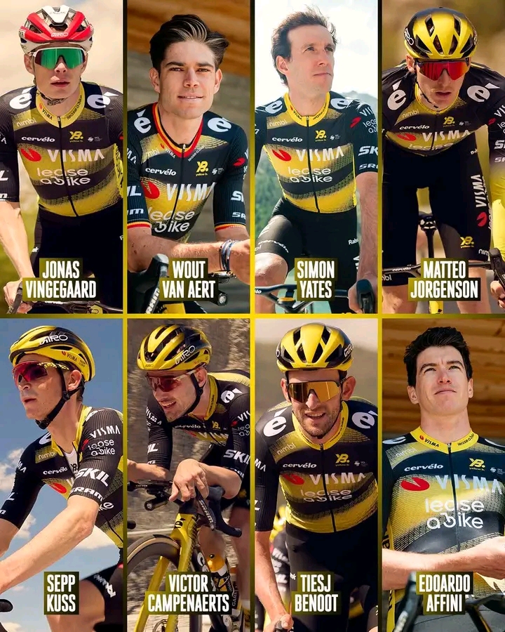 A Formidable Tour de France Team: Team Visma | Lease a Bike’s 2025 Line-up…