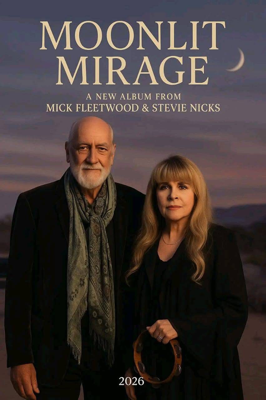 Mick Fleetwood and Stevie Nicks Announce 2026 Album “Moonlit Mirage” — A Haunting Return to Fleetwood Mac’s Ethereal Roots…