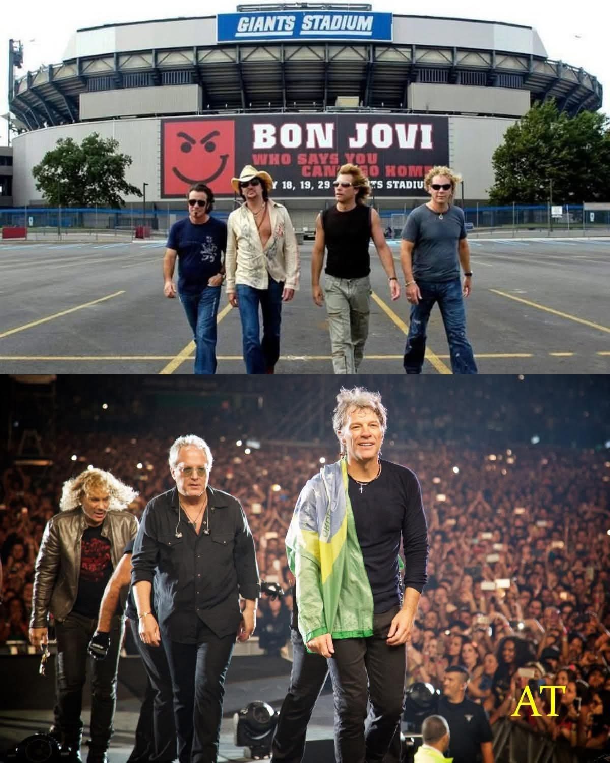 Bon Jovi Breaks Down on Stage at Giants Stadium: Rock Legend Reveals Untold Family Secrets, Emotional Farewell to Mother Carol, and the Hidden Struggles Behind His Iconic Rise—Fans Left Stunned as Star’s Explosive Confessions Change Everything We Thought We Knew About the Superstar’s Legacy