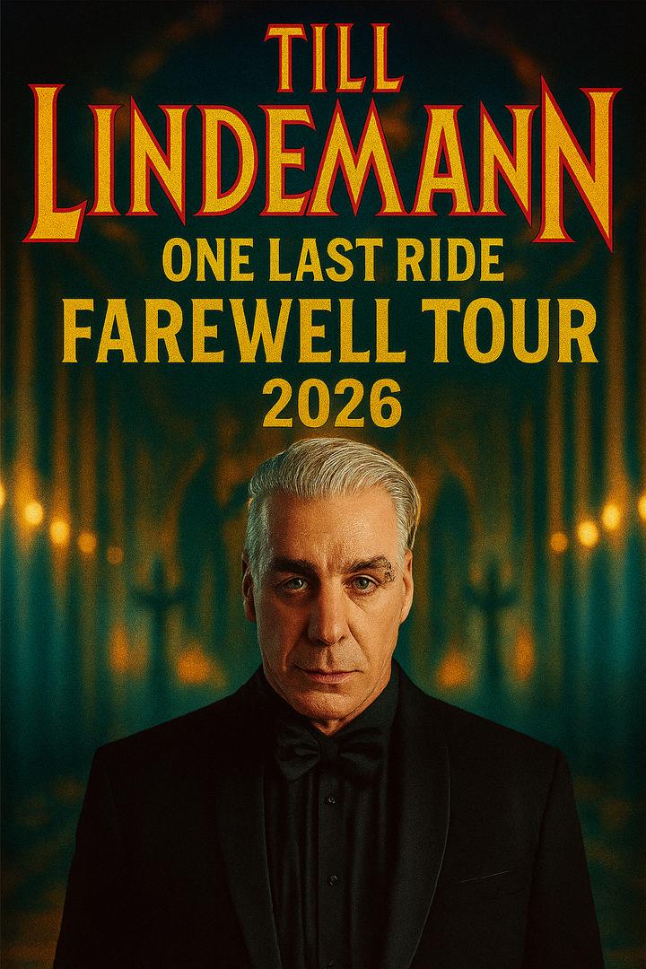Till Lindemann Announces 2026 Farewell Tour: ‘One Last Ride’ Marks the End of a Rock Legend’s Era – Dates and Cities Revealed