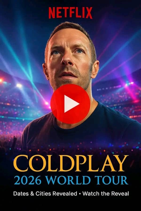 Watch now: Netflix Unveils Official Trailer for Coldplay Documentary – An Intimate Journey into the Band’s World