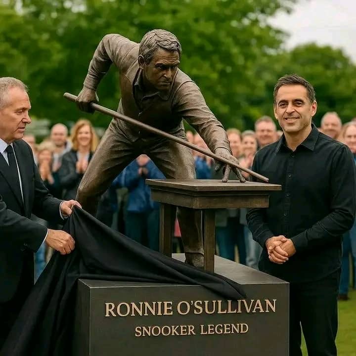 Greatest Of All Time: Ronnie O’Sullivan Has Been Honored With A Statue At…