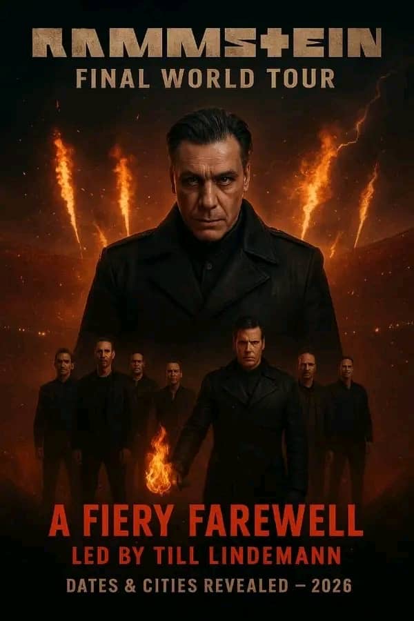 New Era: Rammstein Announce Explosive 2026 Tour Engulfs the World in Flames — From Rome to the Globe — Dates and Cities Revealed… — Watch Here
