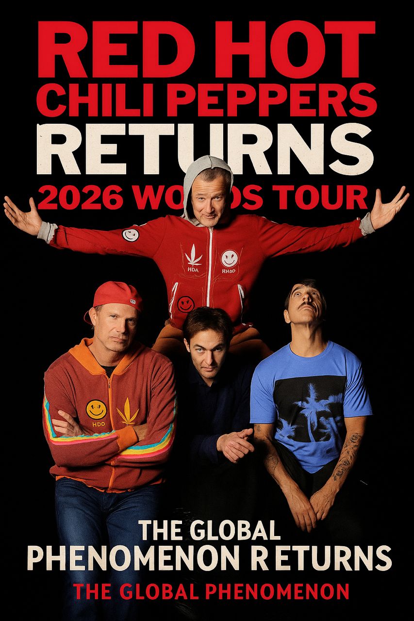 Red Hot Chili Peppers Grand Farewell: 2026 Tour ‘One Last Ride’ Promises Explosive Final Shows…
