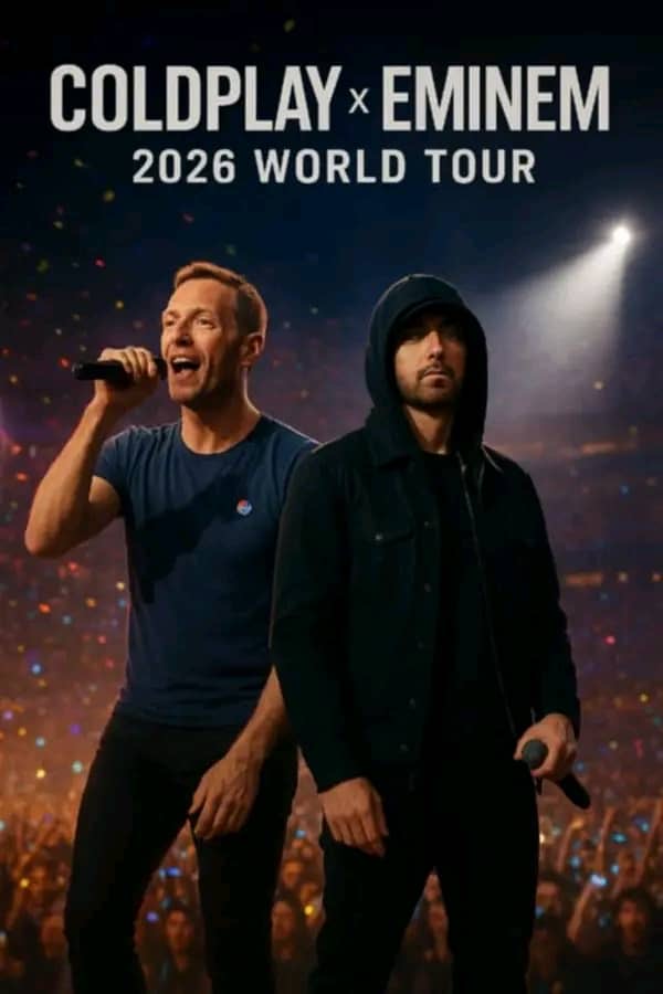 Coldplay and Eminem Announce 2026 World Tour — Dates and Cities Revealed… More