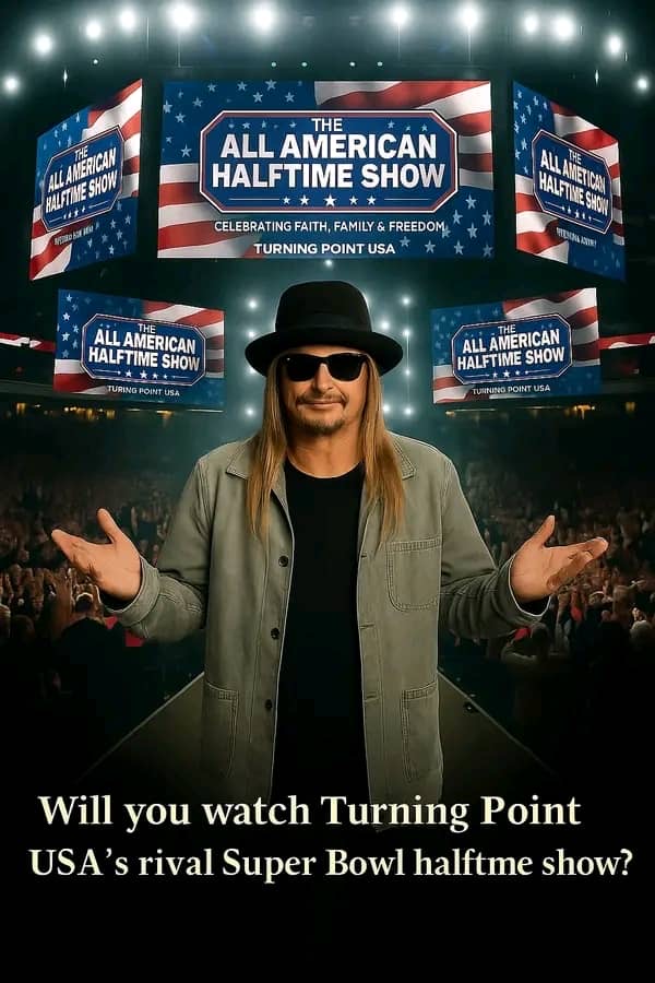 BREAKING: Kid Rock Joins “The All-American Halftime Show” — A Performance Poised to Shake the Super Bowl to Its Core!