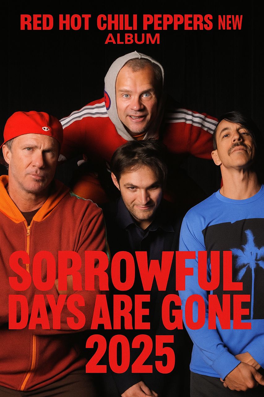 GOOD NEWS: Red Hot Chili Peppers Announce New Album “Sorrowful Days Are Gone” Set for Release in 2025!