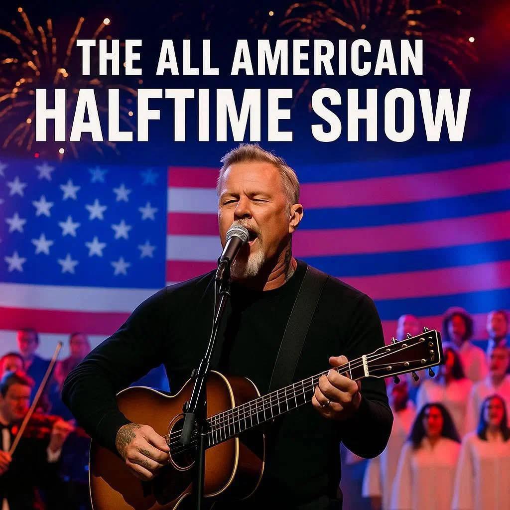 Rock Legend James Hetfield to Headline The All American Halftime Show — Turning Point USA’s Bold New Tribute to American Values