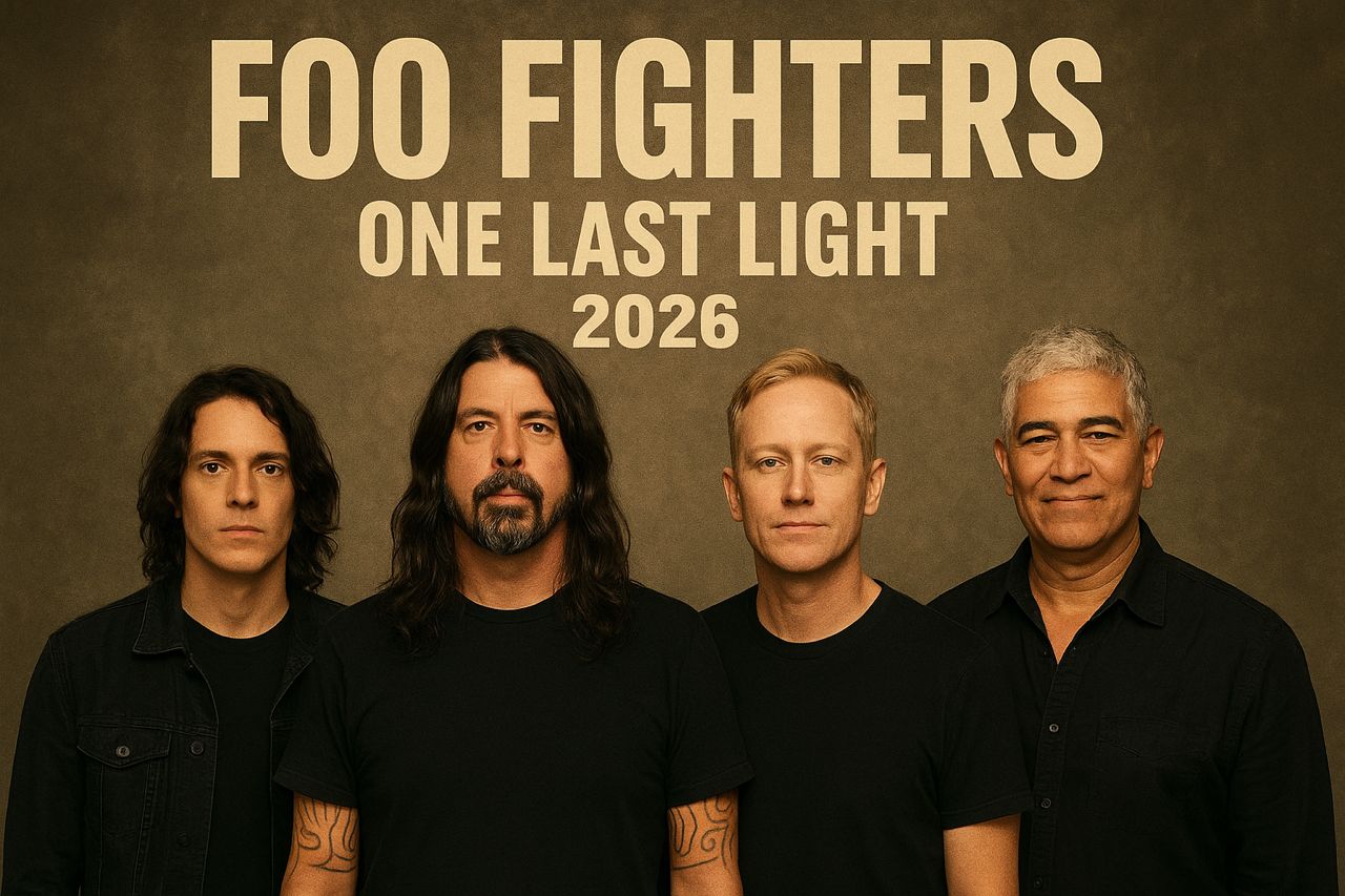 ONE LAST LIGHT — 2026. The impossible has become real. Foo Fighters — Dave Grohl, Ilan Rubin, Josh Freese, and Pat Smear. — have announced what may be their final world tour: One Last Light 2026… 