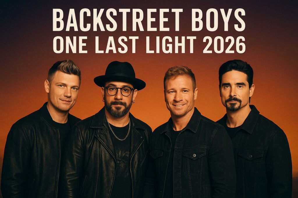 ONE LAST LIGHT — 2026. The impossible has real. Backstreet Boys