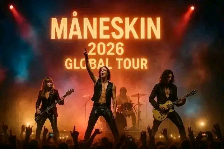 New Era: Måneskin Announces 2026 Global Tour — Dates and Cities Revealed.. More
