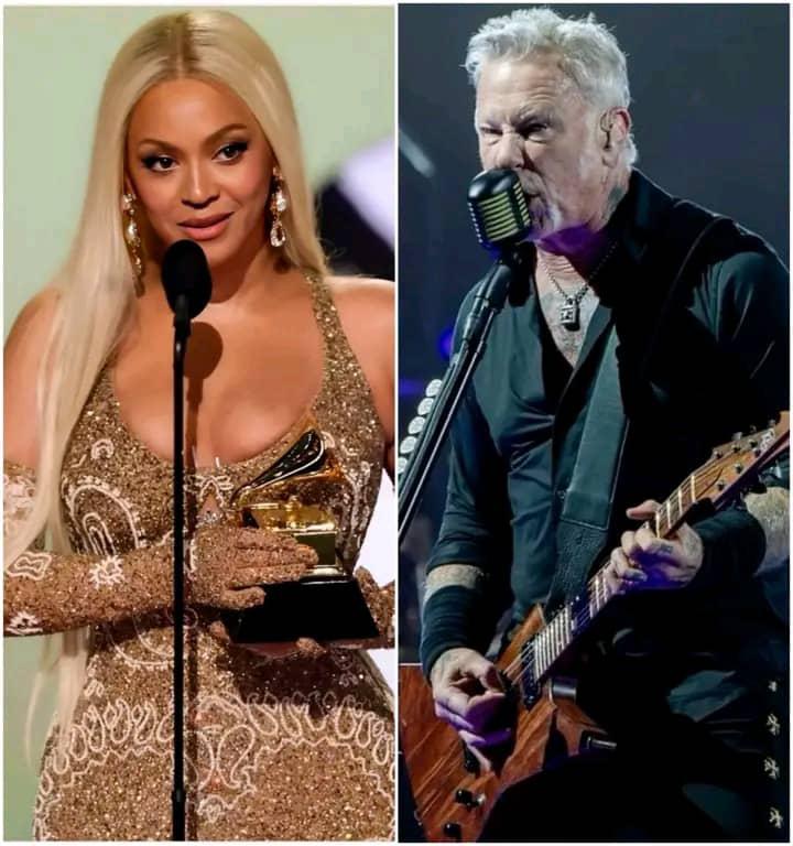 “If he attends, I will never go there,” Beyoncé declared, sending a fiery ultimatum to the Grammy Awards after rising tensions with James Hetfield..WATCH HERE