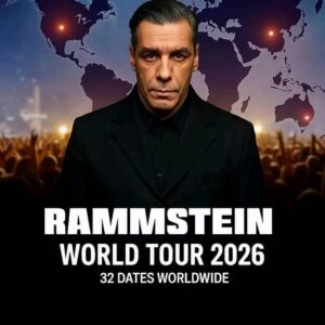 RAMMSTEIN TOUR 2026 SCHEDULE visual data 6