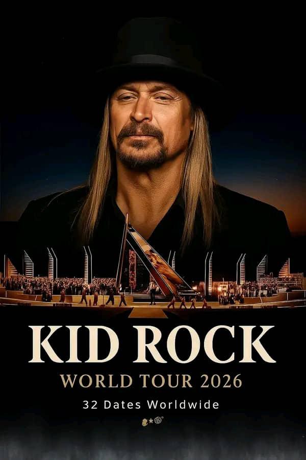 KID ROCK JUST BLEW THE ROOF OFF THE INTERNET Ready or not — Kid Rock has officially dropped his 2026 World Tour announcement, and the shockwaves are tearing through every corner of the music world..WATCH NOW