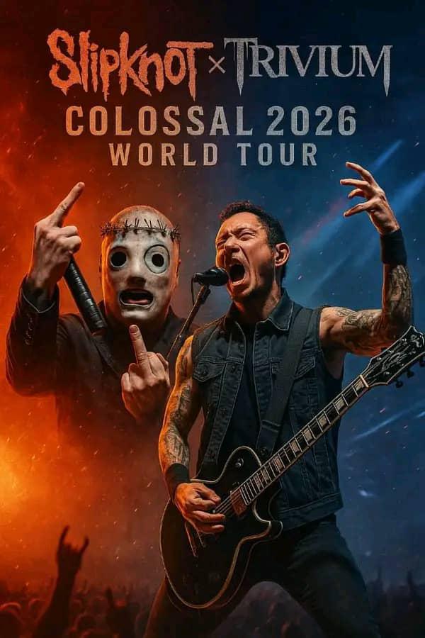 Slipknot and Trivium Unite for a Colossal 2026 World Tour — Dates and Cities Revealed… — Watch Here 