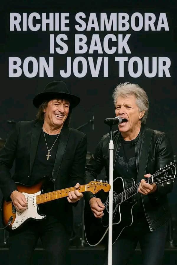 In a move that has sent shockwaves through the rock world, Richie Sambora has officially rejoined Bon Jovi for their next tour — marking one of the most anticipated reunions in modern music history…