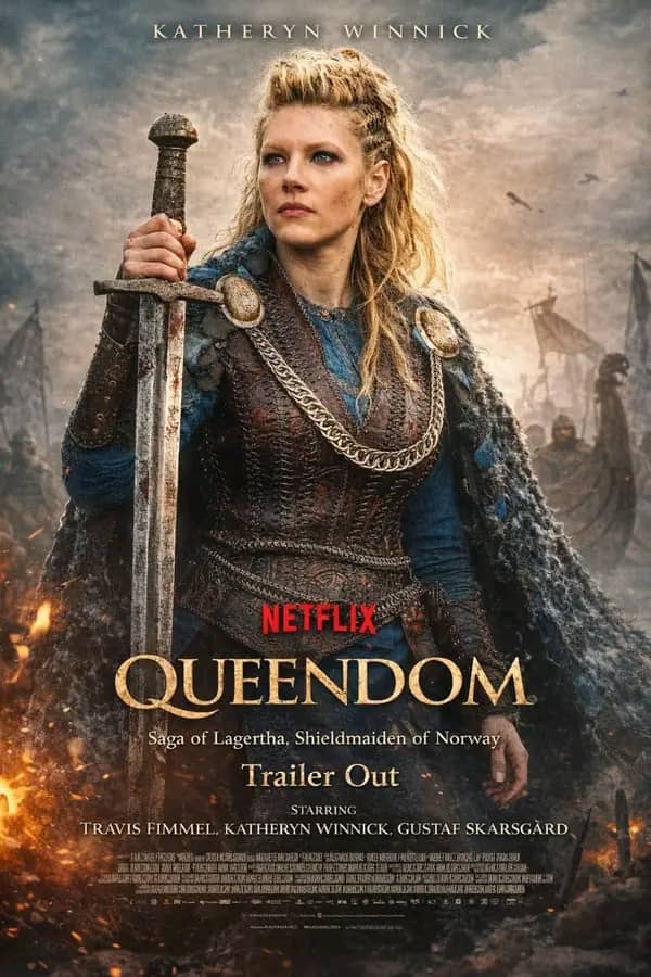 She Defied Kings, Gods, and Destiny: Netflix’s QUEENDOM Reveals the Untold Rise of the Most Feared Viking Queen Ever — Watch Now