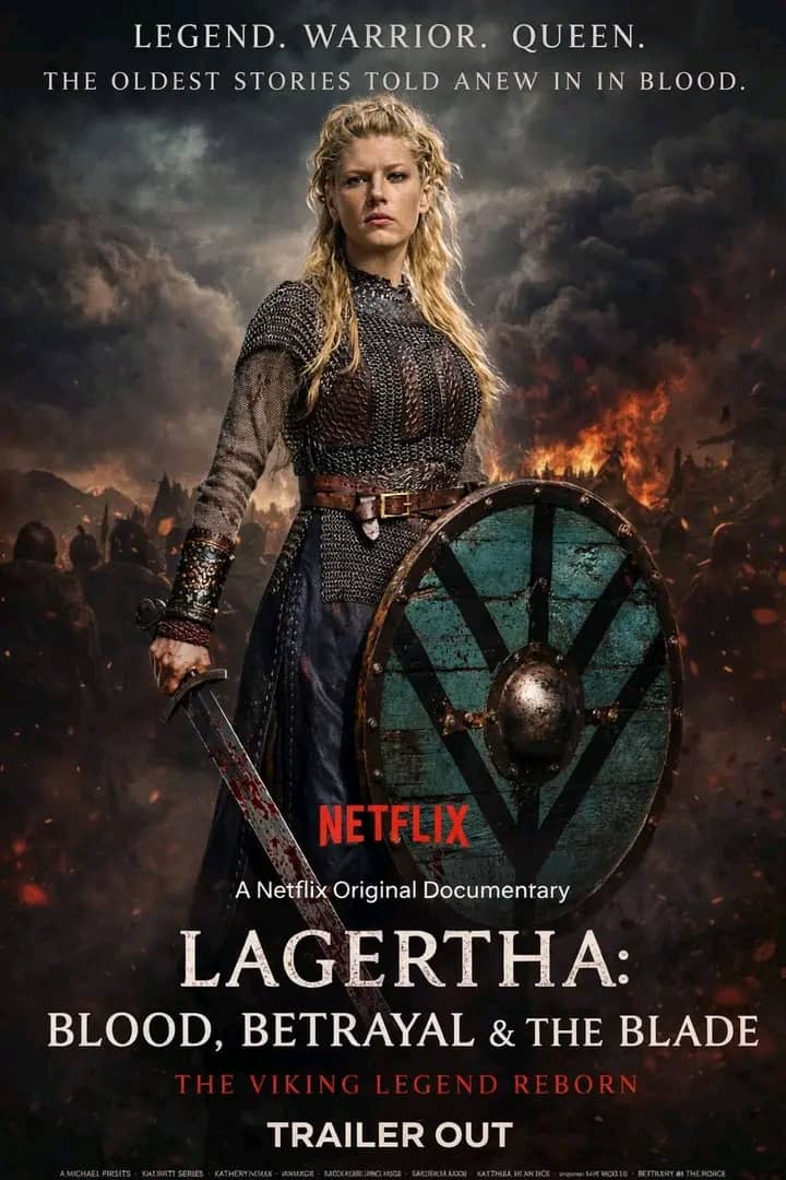 Lagertha: Blood, Betrayal & the Blade – The Viking Legend Reborn in Netflix’s Most Ferocious Series Yet. Watch below 