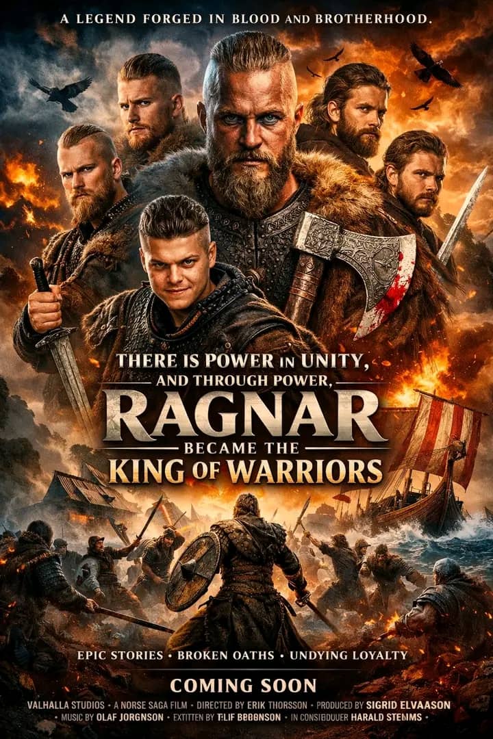 A Legend Forged in Blood and Brotherhood: There is Power in Unity, and Through Power, Ragnar Became the King of Warriors — Watch Here
