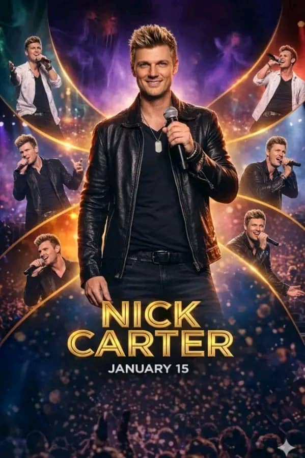 Nick Carter Announces 2026 Farewell Tour “Last Encore”