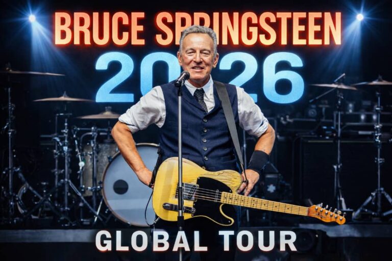 "New Era: Bruce Springsteen Announces 2026 Global Tour – Dates and