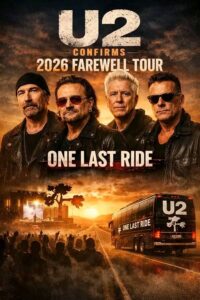 SHOCKING ANNOUNCEMENT: U2 Confirms 2026 Farewell Tour “One Last Ride