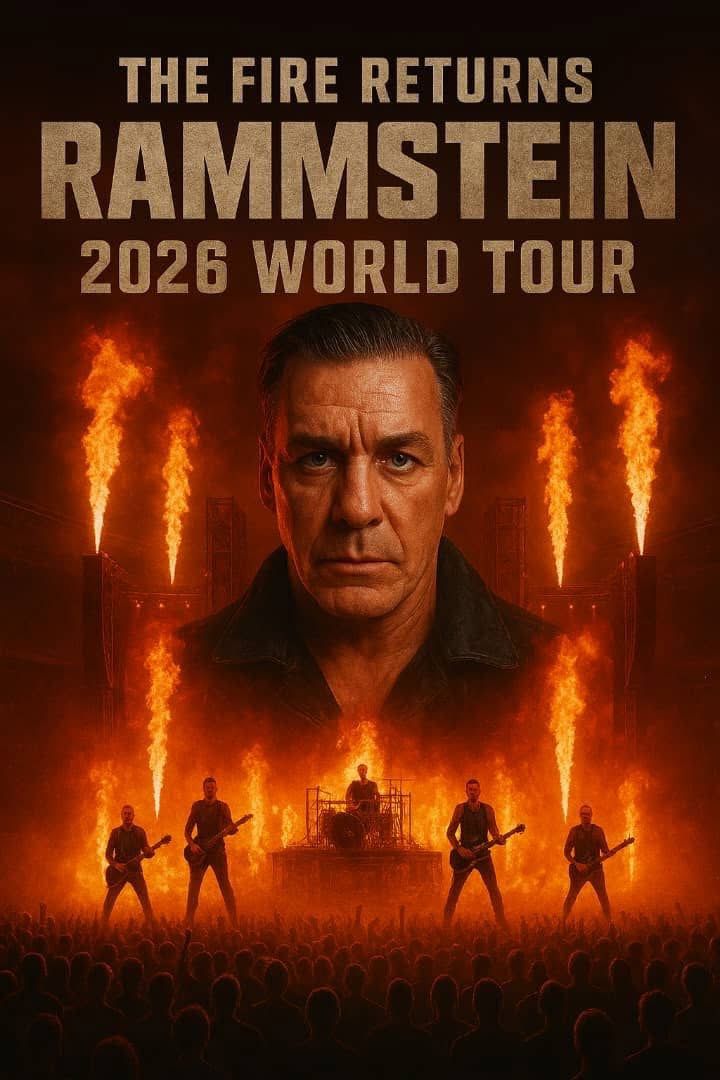 RAMMSTEIN SET TO BLOW MINDS WORLDWIDE: THE 2026 TOUR EVERYONE’S BEEN WAITING FOR IS FINALLY HERE!