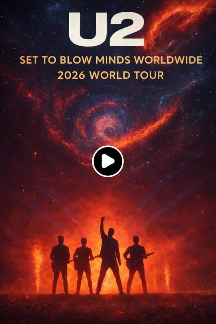 U2 Set to Blow Minds Worldwide: The 2026 Tour Everyone’s Been Waiting For Is Finally Here!