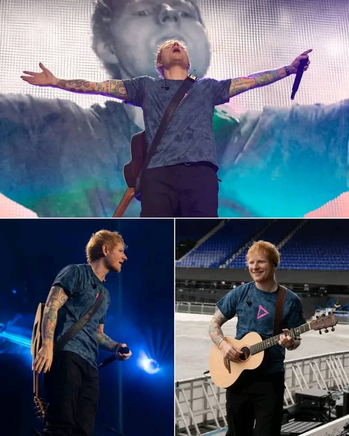 He Could Have Arrived Louder, Bigger, Wrapped in Spectacle — Instead, Ed Sheeran Stepped onto an Auckland Stage and Let a Brief Pause Do the Talking