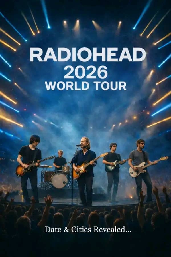 RADIOHEAD Announce 2026 World Tour — Dates and Cities Revealed… — Watch Here