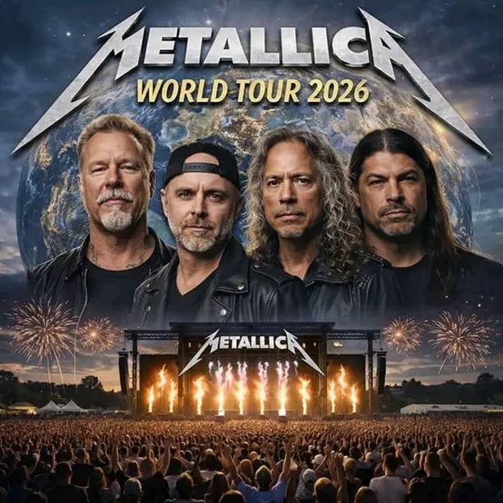 32 Shows. Three Continents. And Metallica’s 2026 World Tour That Already Feels Like History in Real Time..
