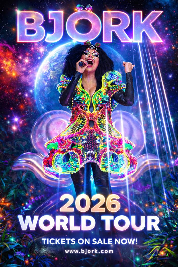 Björk Bid the World: 2026 Tour Dates and Cities Revealed… — Watch Here