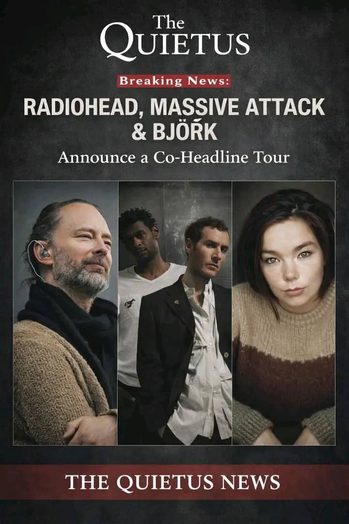 Music History in the Making — Radiohead, Massive Attack & Björk Join Forces for Explosive Tour