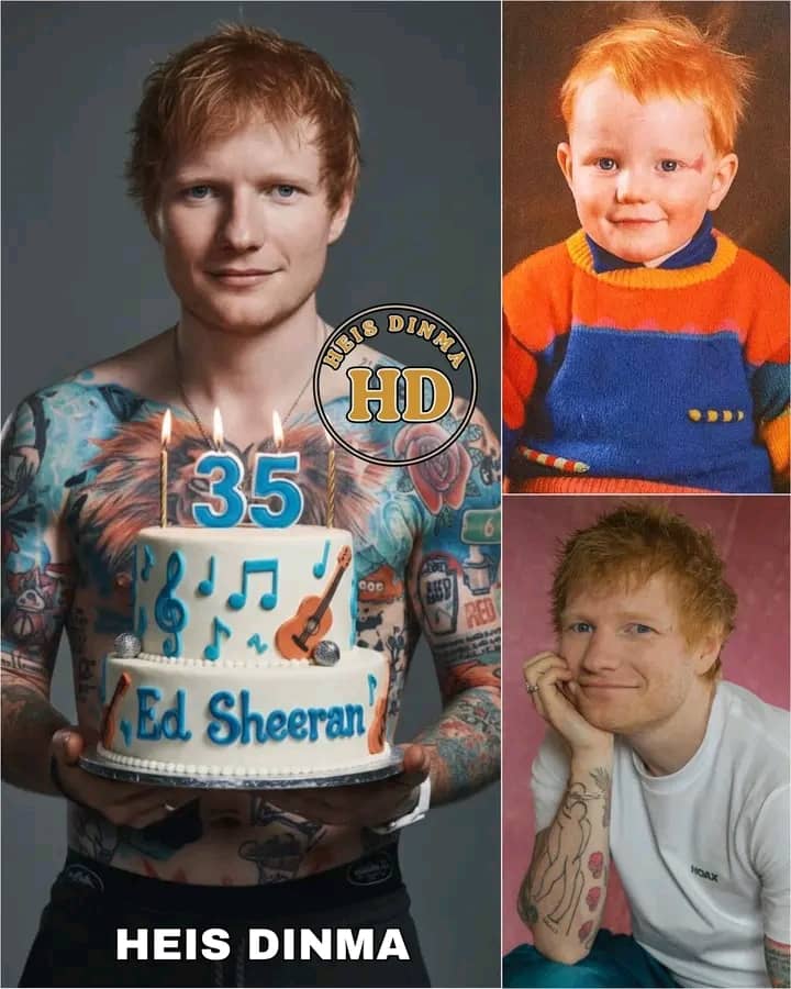 Happy 35th Birthday to the Iconic Ed Sheeran!!!