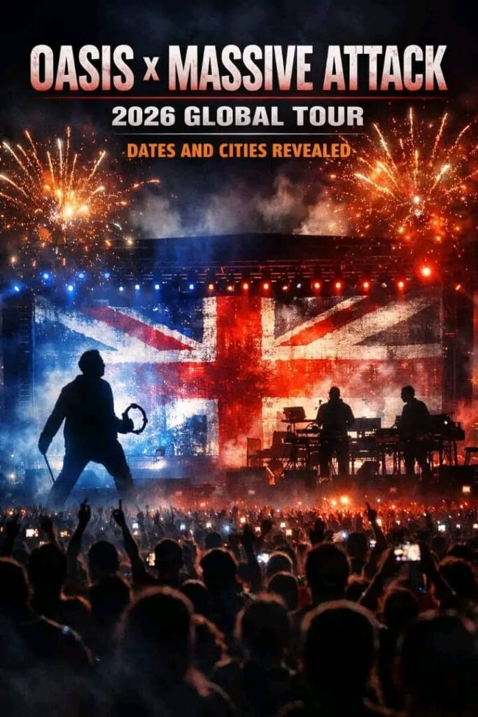 Oasis x Radiohead’s Explosive 2026 UK & Europe Tour Announcement Has