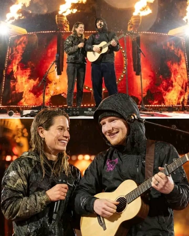Unforgettable Moment: Ed Sheeran Pauses His Concert to Share a Heartfelt Stormy Surprise with Cherry — Fans Say It’s the Most Personal Moment of His Tour