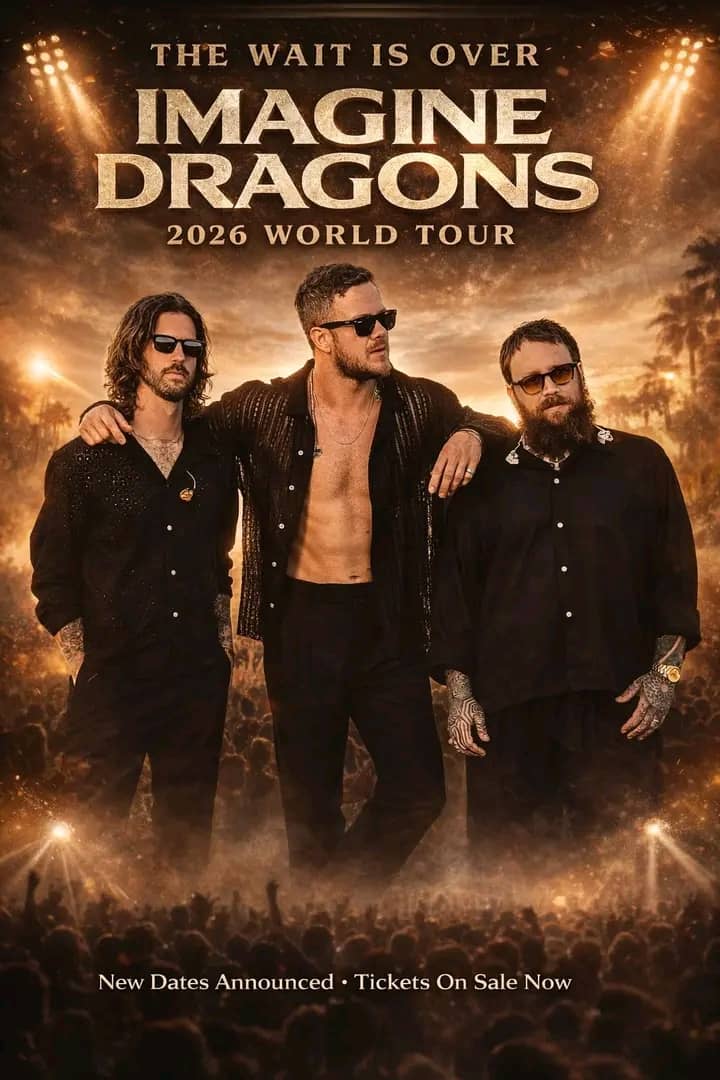 It’s Official: The Wait Is Over — Imagine Dragons Announce Return With New 2026 Tour Dates