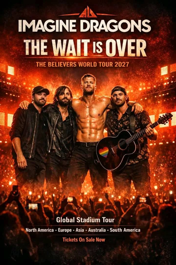 The Wait is Over: Imagine Dragons Are Back in 2027 — The Believers World Tour Is About to Shake the World