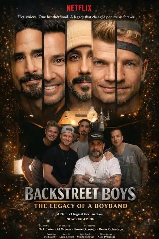 From the World’s Biggest Stages to the Hearts of Millions of Fans. 🎤✨ The Journey of Backstreet Boys Can Now Be Watched. Backstreet Boys: The Legacy of a Boyband — Now Streaming.