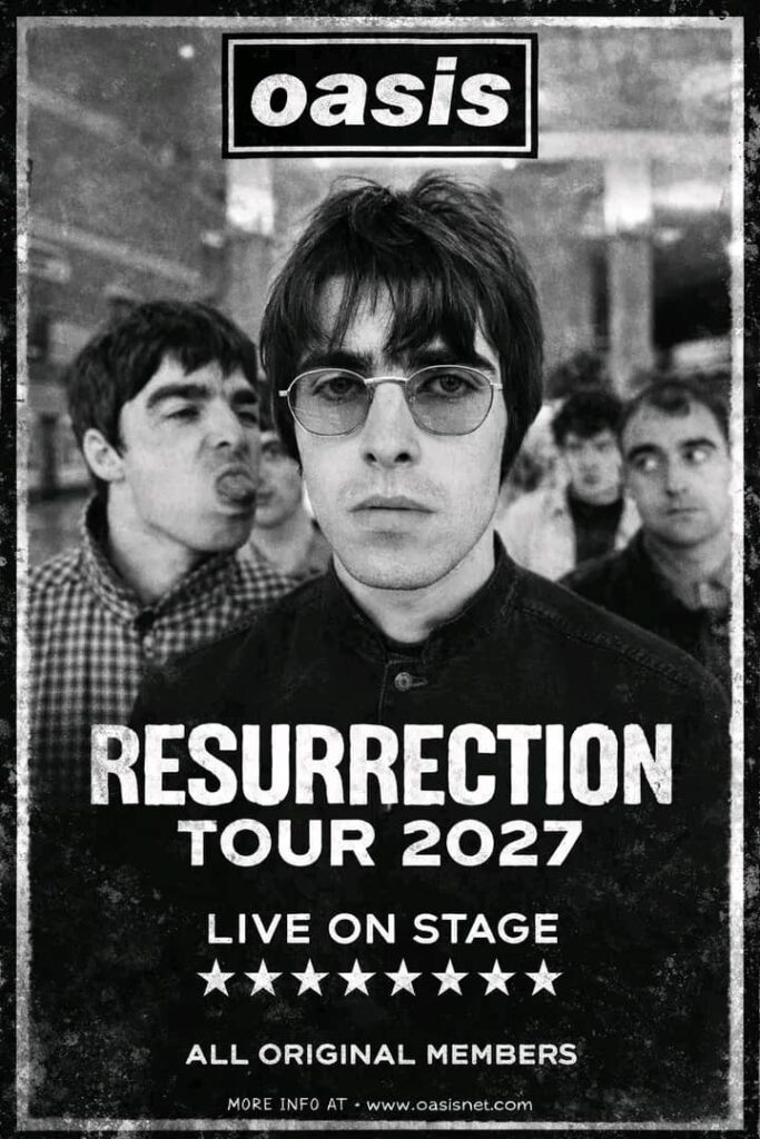 It’s Official Oasis Shock the World with Resurrection Tour 2027 — Fans
