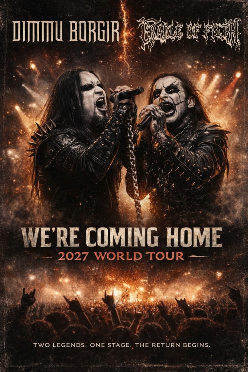 “We’re Coming Home!” — Dimmu Borgir & Cradle of Filth Send Fans Into a Frenzy as They Announce Their Massive 2027 World Tour…