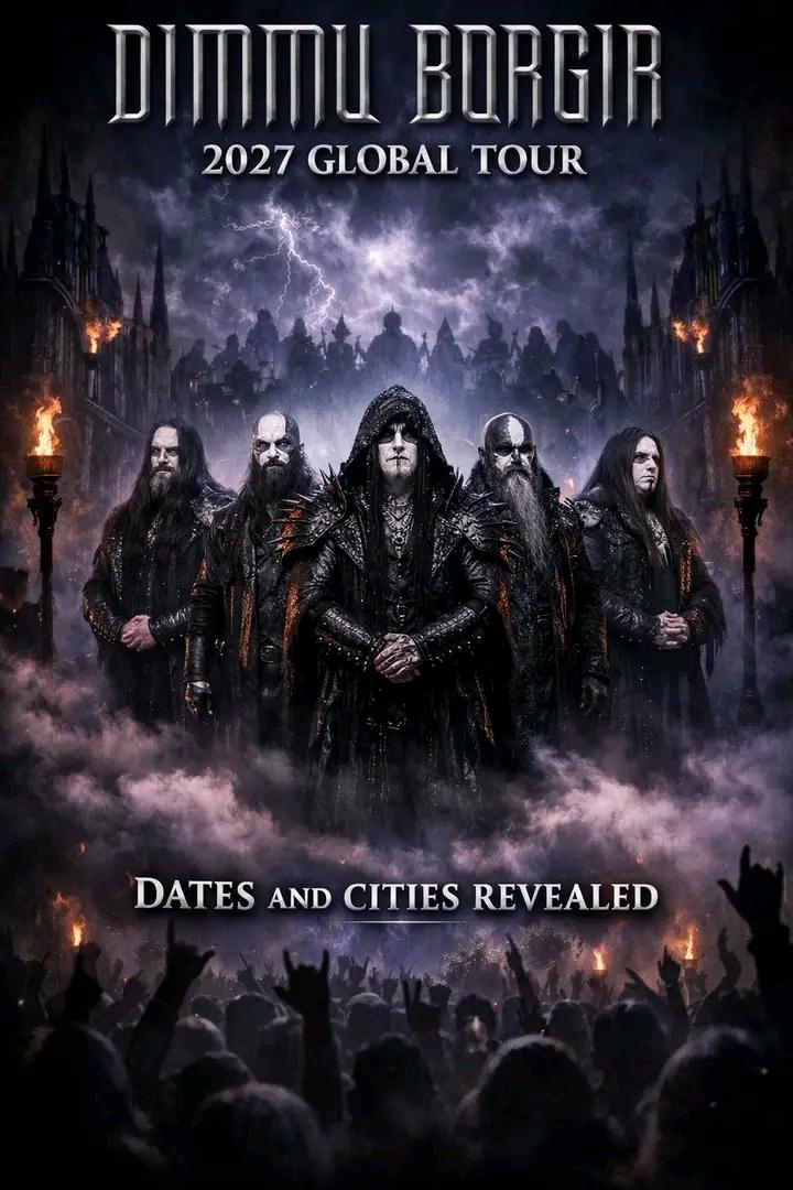 When Darkness Rises, Dimmu Borgir Returns to Claim the World Stage Once More