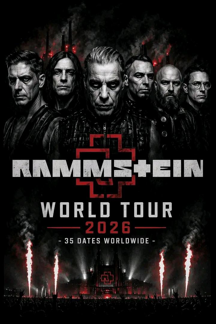 Rammstein Returns to the Global Stage with Fire  for 2026 World Tour