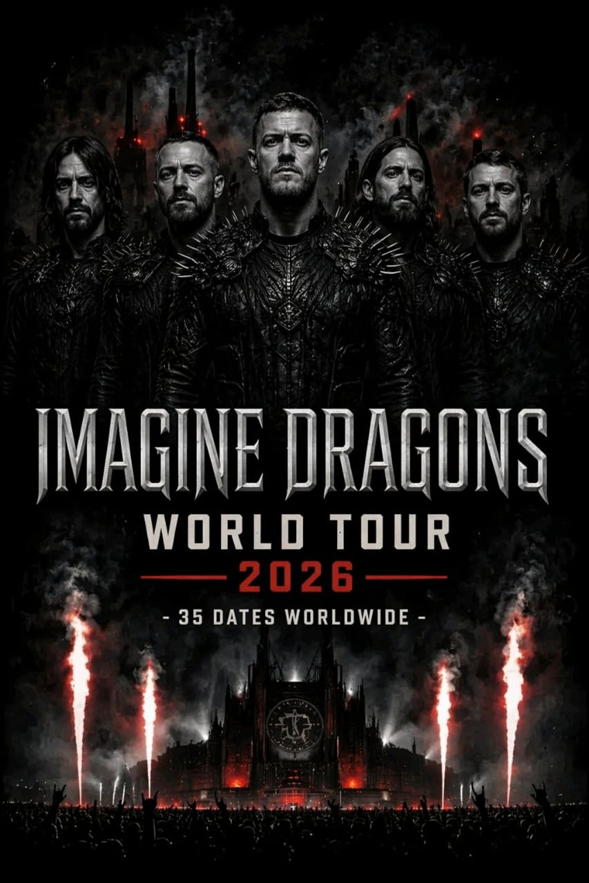 Imagine Dragons Returns to the Global Stage with Fire for 2026 World Tour