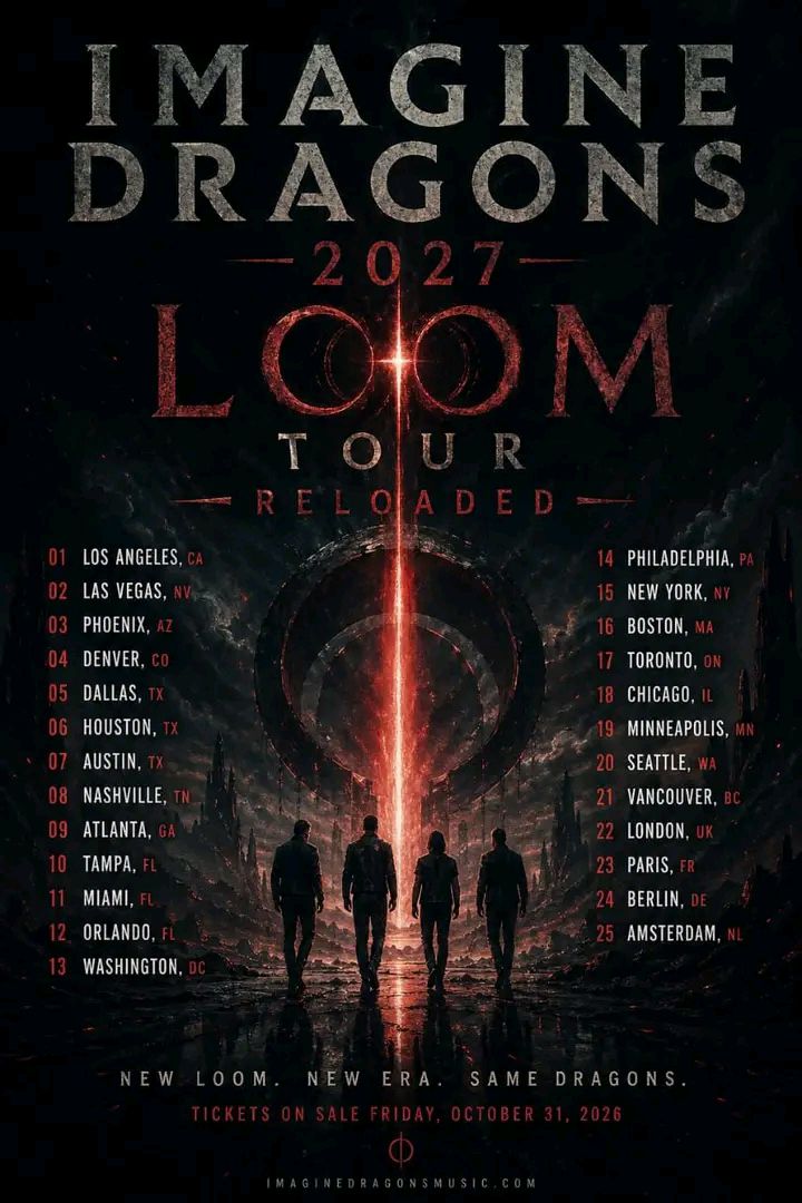 The Wait Is Over: Imagine Dragons Returns To Ignite The World — A Tour That Will Stay With You Forever