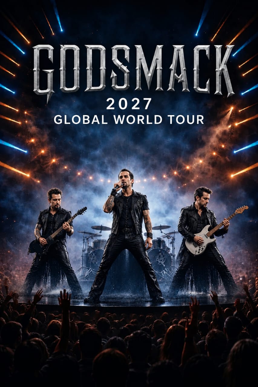 GODSMACK 2027 Global World Tour – The Biggest Rock Event of the Decade!