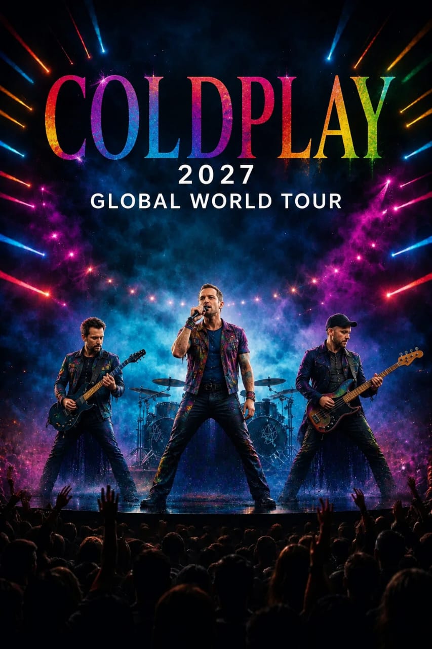 Coldplay 2027 Global World Tour – The Biggest Rock Event of the Decade…