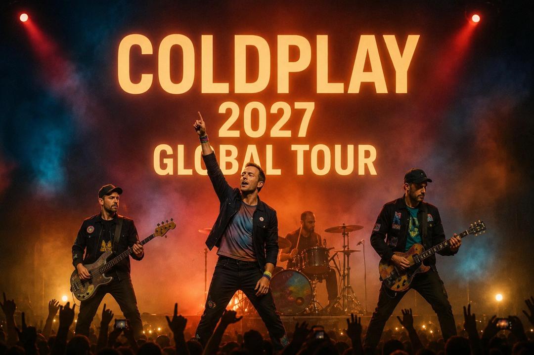 Coldplay Announced 2026 Global Tour — Dates and Cities Revealed..More 